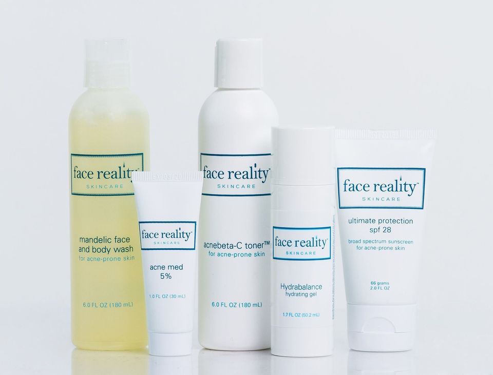Face Reality Skincare products used for home care